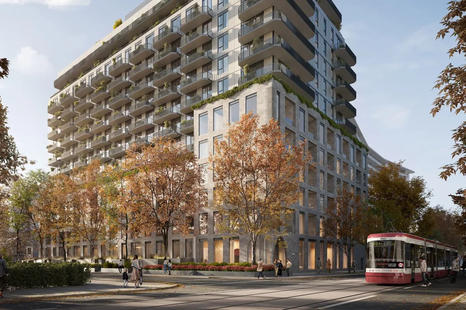 8 Temple, Liberty Village. Artist's concept.